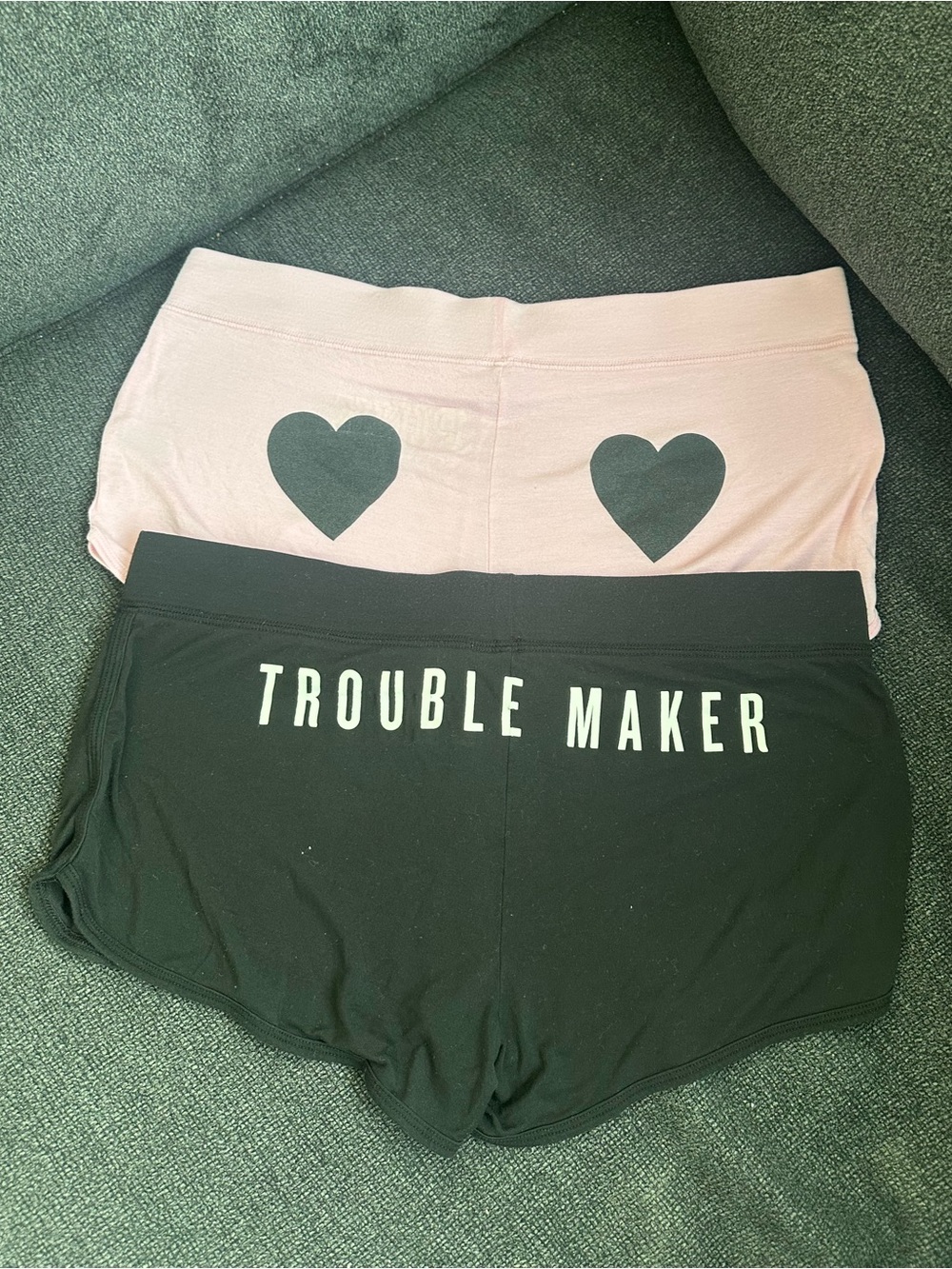 2 Y2K Victoria's Secret Pink Sleep Shorts